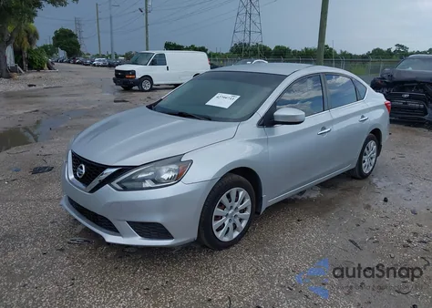 2016 Nissan Sentra S/Sv/Sr/Sl z USA, uszkodzony, nr VIN 3N1AB7AP0GY282730